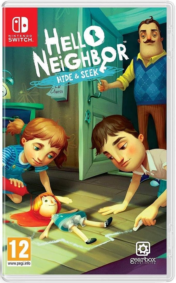 Hello Neighbor Hide and Seek Switch Midia Fisica
