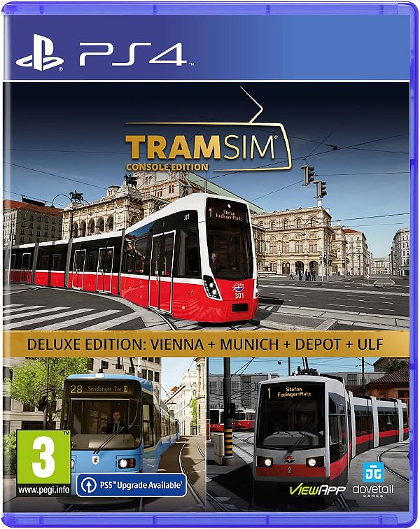 TramSim Deluxe Console Edition PS4 Midia Fisica