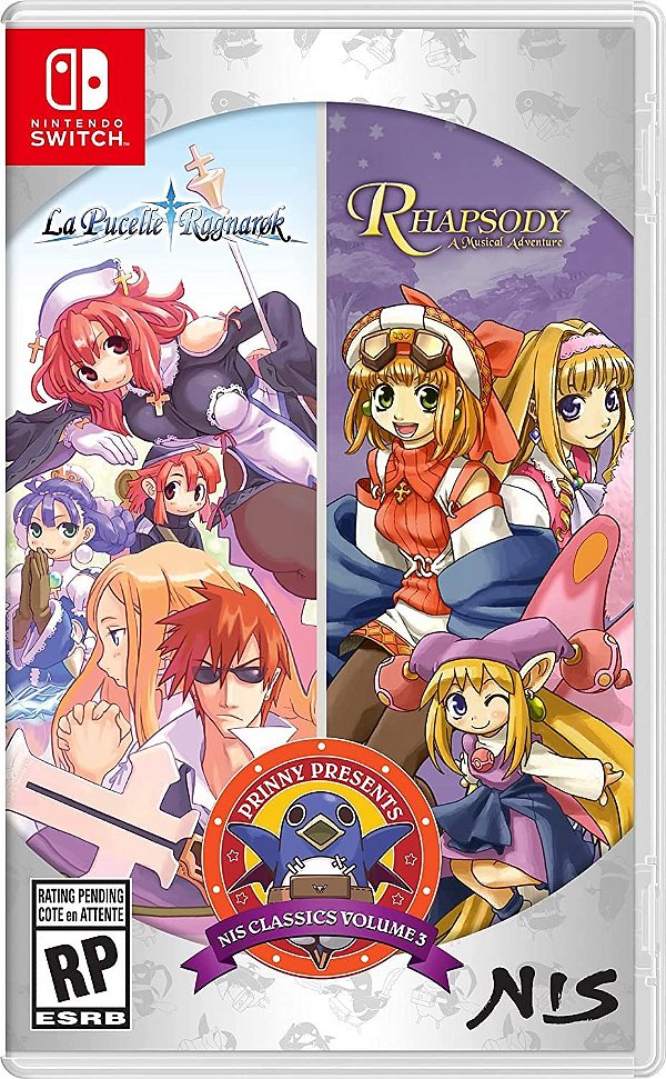 Prinny Presents NIS Classics Volume 3 Deluxe Edition Switch Midia Fisica