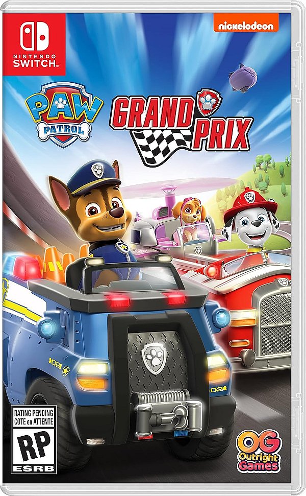 Paw Patrol Grand Prix Switch Midia Fisica