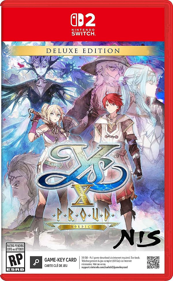 YS X Proud Nordics Deluxe Edition Switch 2 Midia Fisica