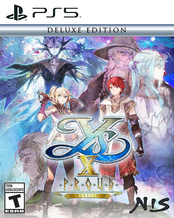 Ys X Nordics Deluxe Edition PS5 Midia Fisica