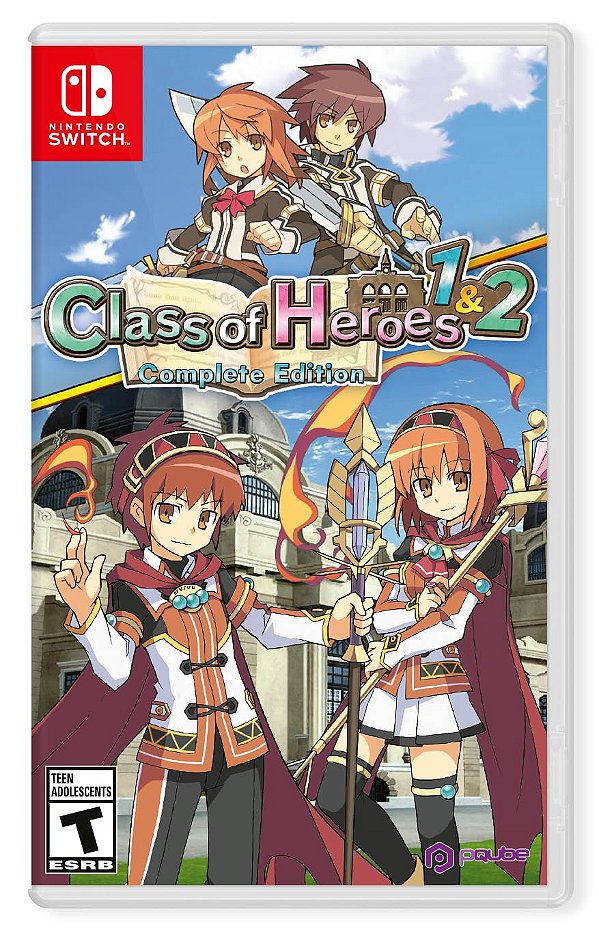 Class of Heroes 1 e 2 Complete Edition Switch Midia Fisica