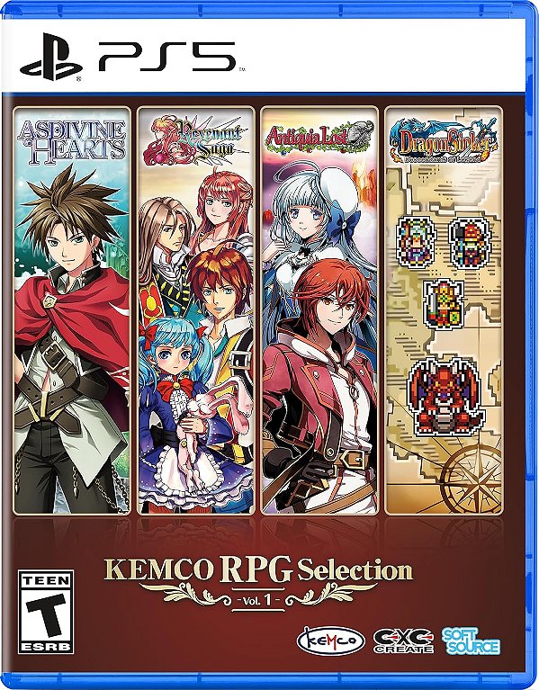 Kemco RPG Selection Vol1 PS5 Midia Fisica