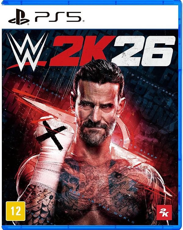 WWE 2K26 PS5 BR Midia Fisica - PRÉ-VENDA
