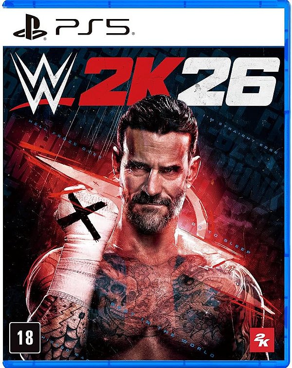 WWE 2K26 PS5 BR Midia Fisica