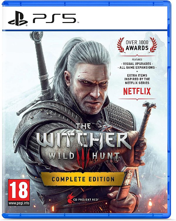 The Witcher 3 Wild Hunt Complete Edition PS5 EUR Midia Fisica
