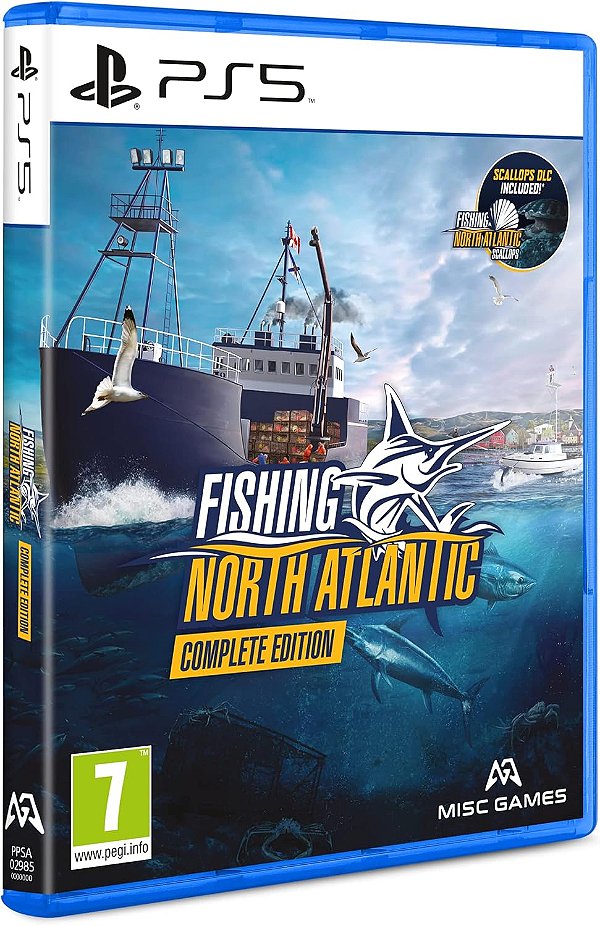 Fishing North Atlantic Complete Edition PS5 EUR Midia Fisica