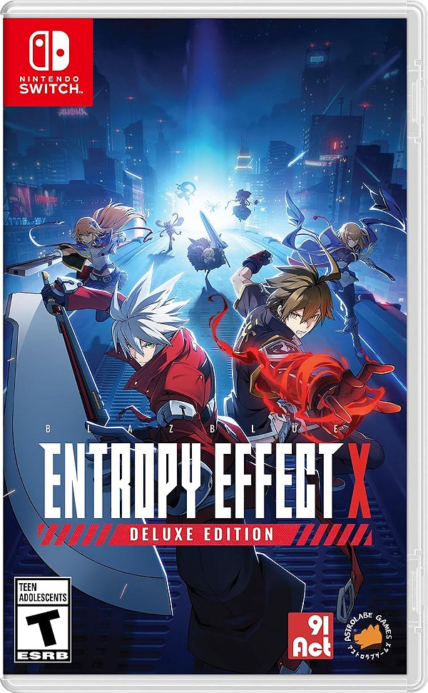 BlazBlue Entropy Effect X Switch Midia Fisica
