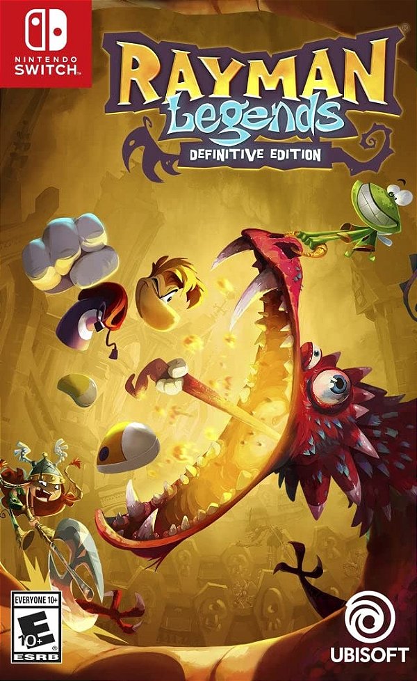 Rayman Legends Definitive Edition Switch Midia Fisica