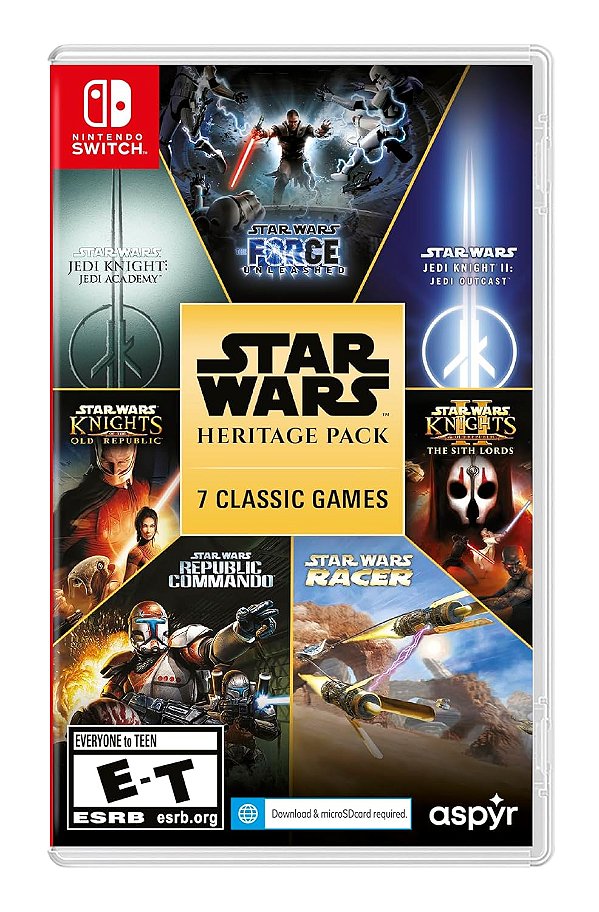Star Wars Heritage Pack Switch Midia Fisica