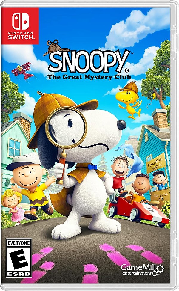 Snoopy & The Great Mystery Club Switch Midia Fisica