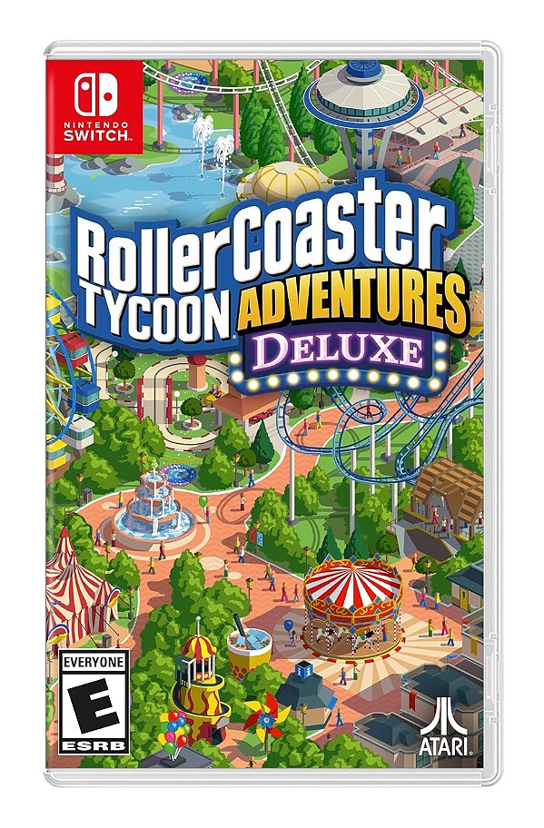 RollerCoaster Tycoon Adventures Deluxe Switch Midia Fisica
