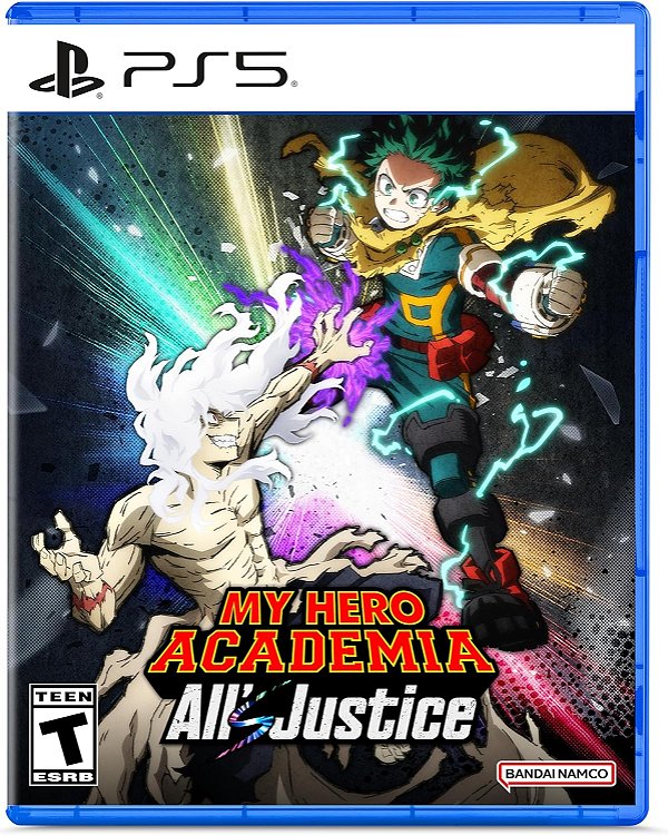My Hero Academia Alls Justice PS5 Midia Fisica