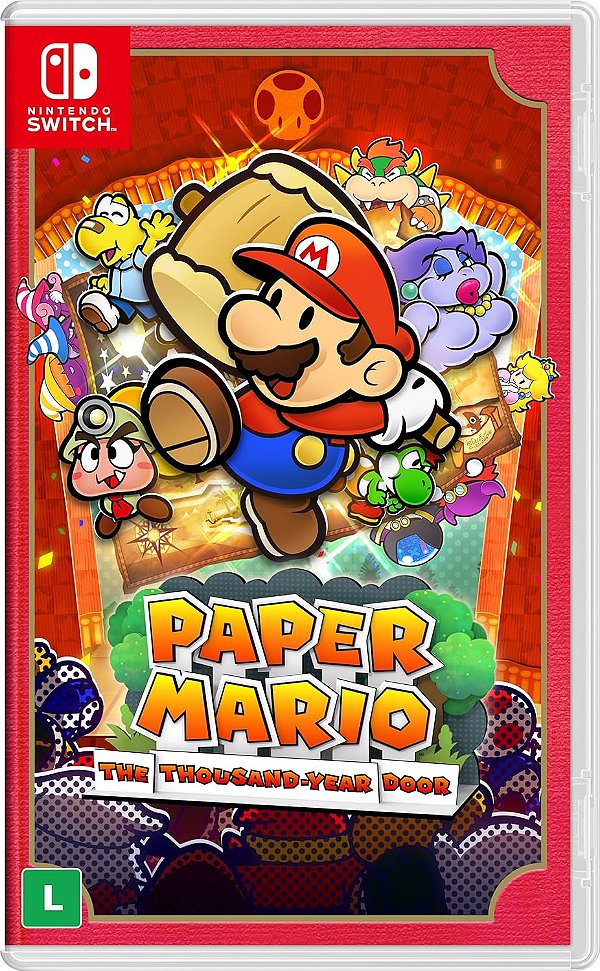Paper Mario The Thousand-Year Door Switch BR Midia Fisica