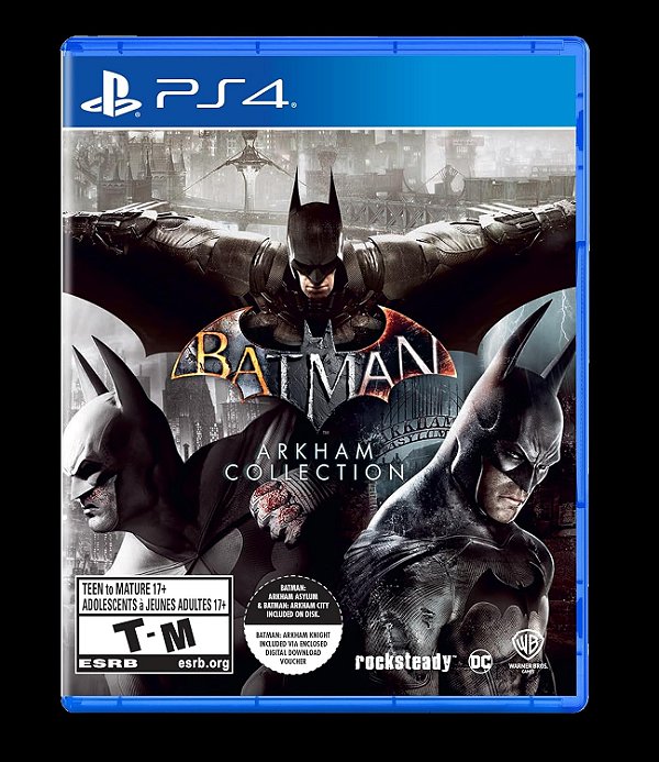 Batman Arkham Collection PS4 Midia Fisica