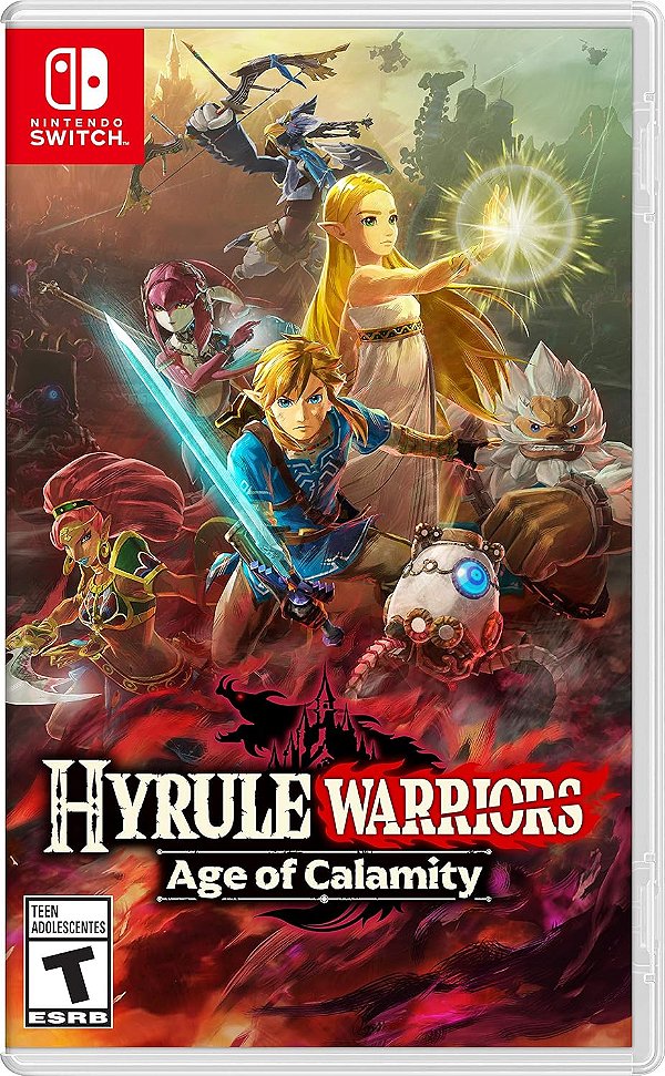 Hyrule Warriors Age of Calamity Switch Midia Fisica