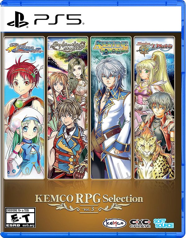Kemco RPG Selection Vol 3 PS5 Midia Fisica