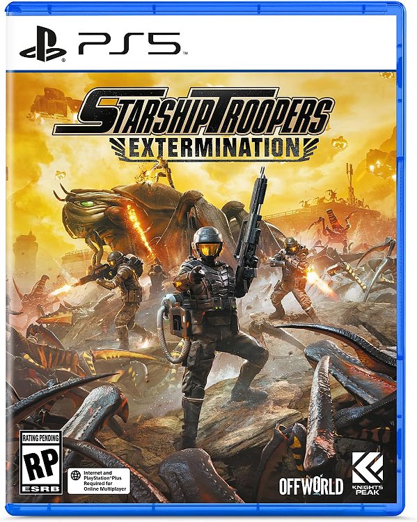 Starship Troopers Extermination PS5 EUR Midia Fisica