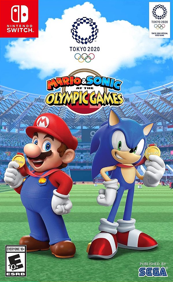 Mario & Sonic at the Olympic Games Tokyo 2020 Switch Midia Fisica