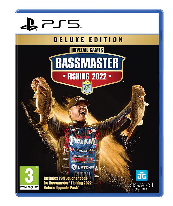 Bassmaster Fishing 2022 Deluxe Edition PS5 EUR Midia Fisica