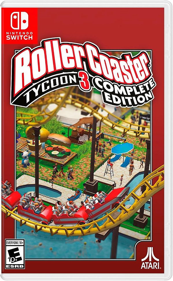 RollerCoaster Tycoon 3 Complete Edition Switch Midia Fisica