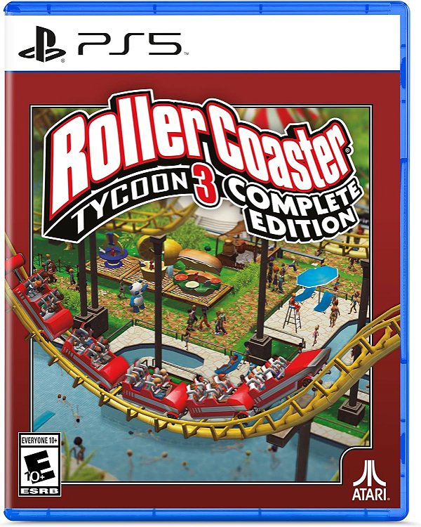 RollerCoaster Tycoon 3 Complete Edition PS5 Midia Fisica