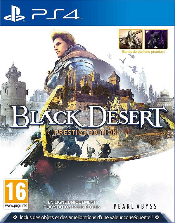 Black Desert Prestige Edition PS4 EUR Midia Fisica