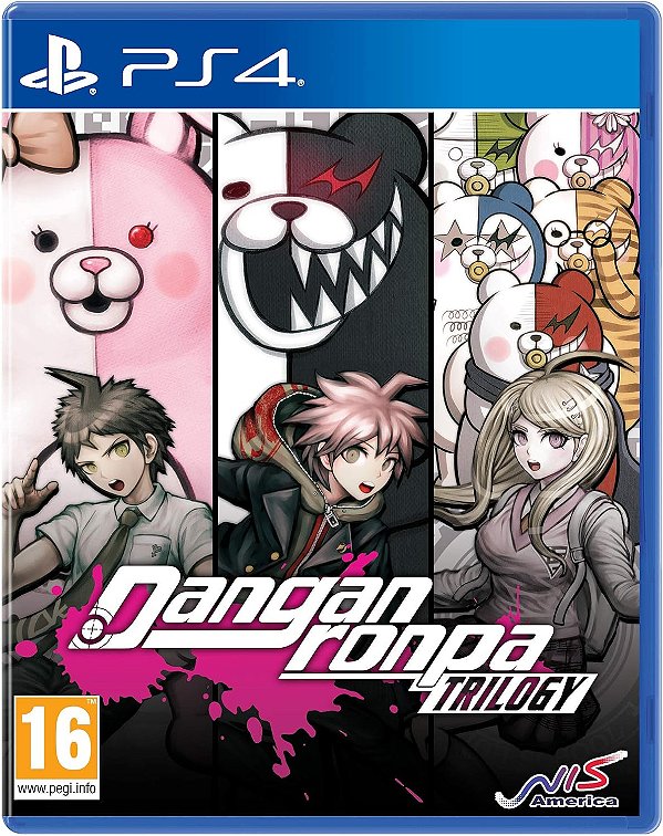 Danganronpa Trilogy PS4 EUR Midia Fisica