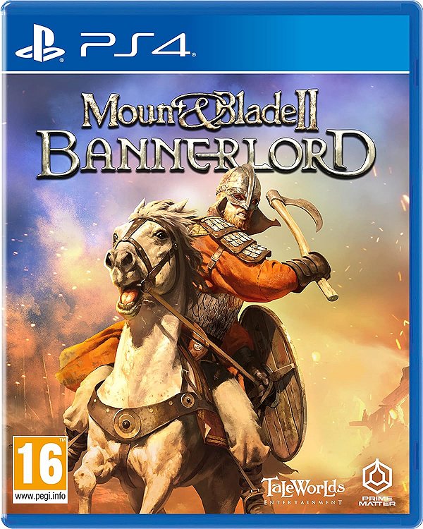 Mount and Blade II Bannerlord PS4 EUR Midia Fisica