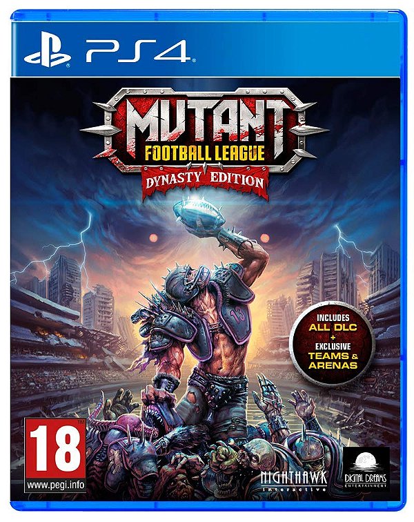 Mutant Football League Dynasty Edition PS4 EUR Midia Fisica