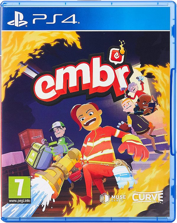 Embr Uber Firefighters PS4 EUR Midia Fisica