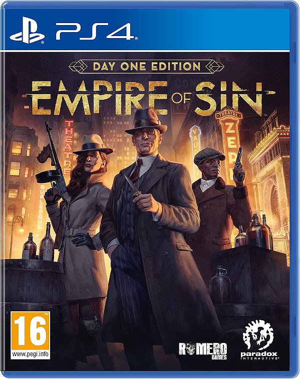 Empire of Sin Day One Edition PS4 EUR Midia Fisica