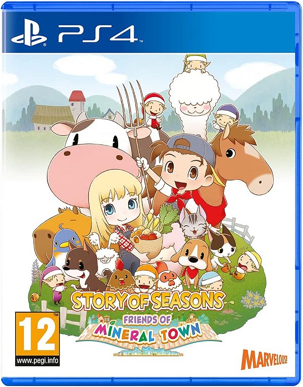 Story of Seasons Friends of Mineral Town PS4 EUR Midia Fisica