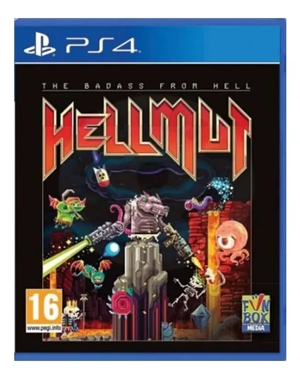 Hellmut The Badass From Hell PS4 EUR Midia Fisica