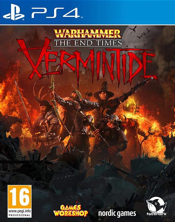 Warhammer End Times Vermintide PS4 EUR Midia Fisica