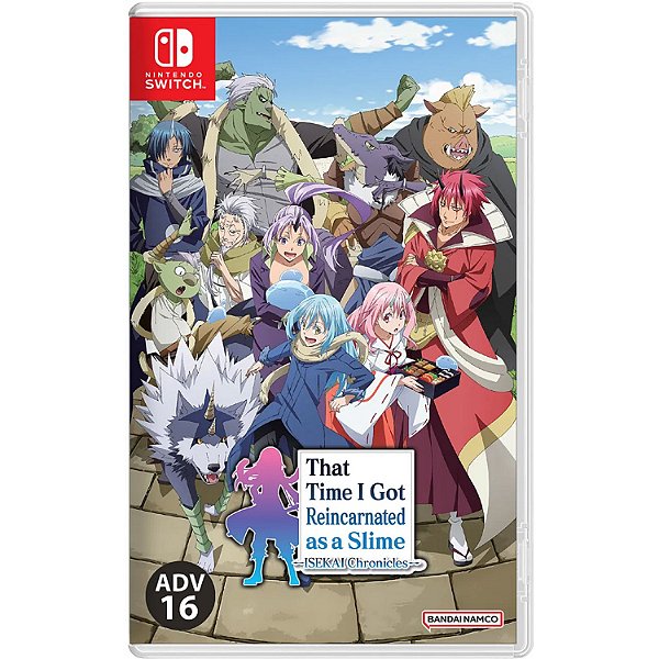 That Time I Got Reincarnated as a Slime Isekai Chronicles Switch Midia Fisica