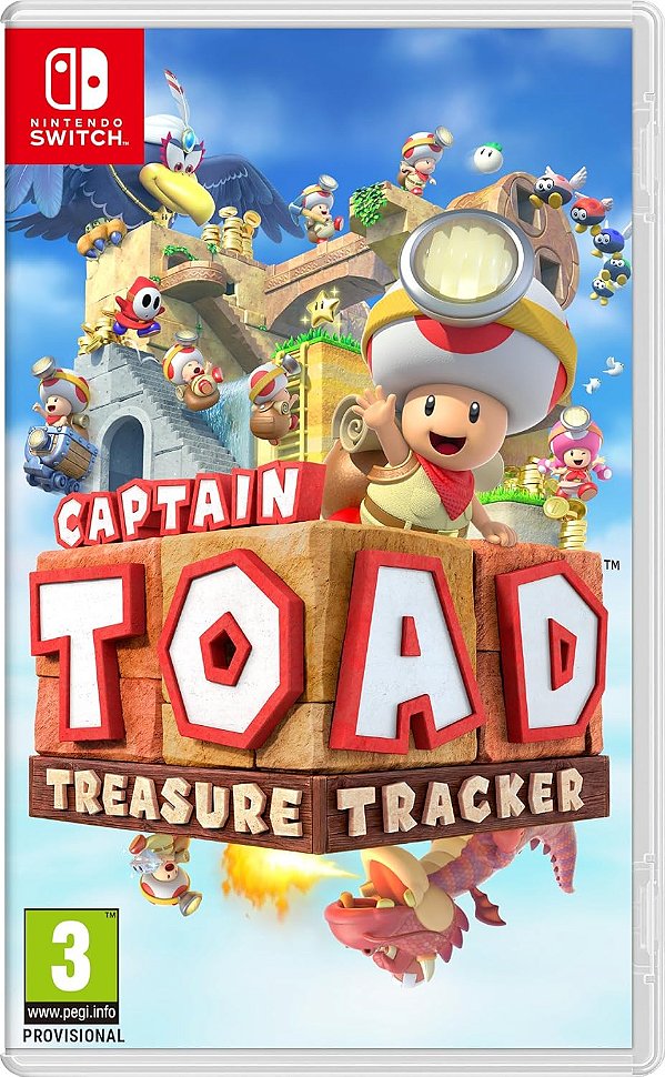 Captain Toad Treasure Tracker Switch EUR Midia Fisica