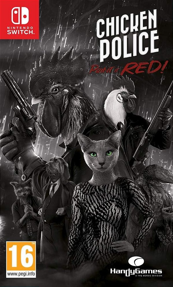 Chicken Police Paint It Red Switch EUR Midia Fisica
