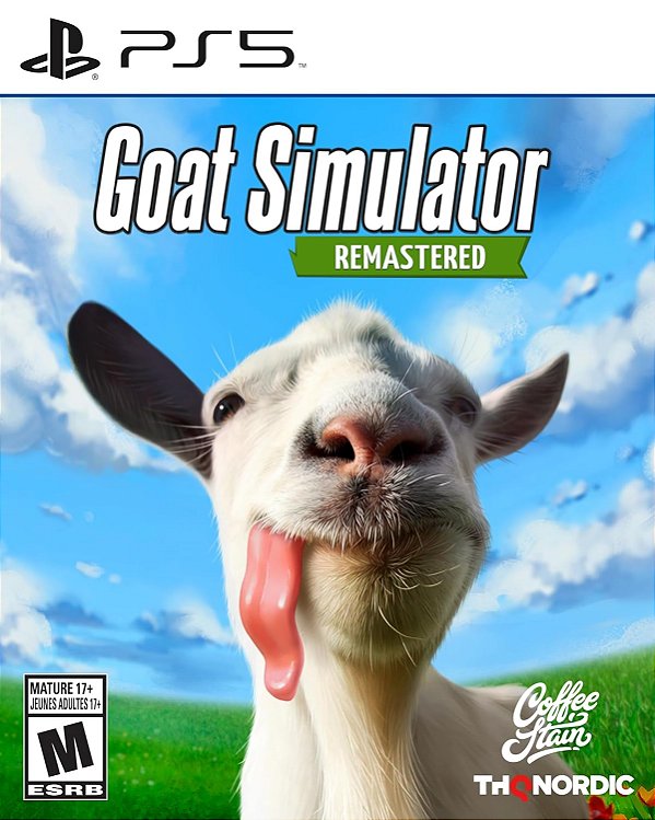Goat Simulator Remastered PS5  EUR Midia Fisica