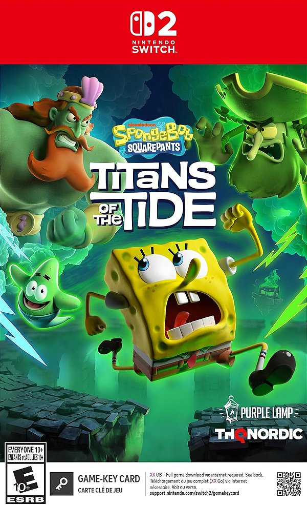 Spongebob Squarepants Titans of the Tide Switch 2