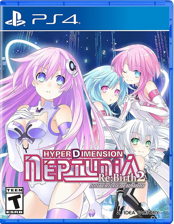 Hyperdimension Neptunia Rebirth 2 Sisters Generation PS4 Midia Fisica
