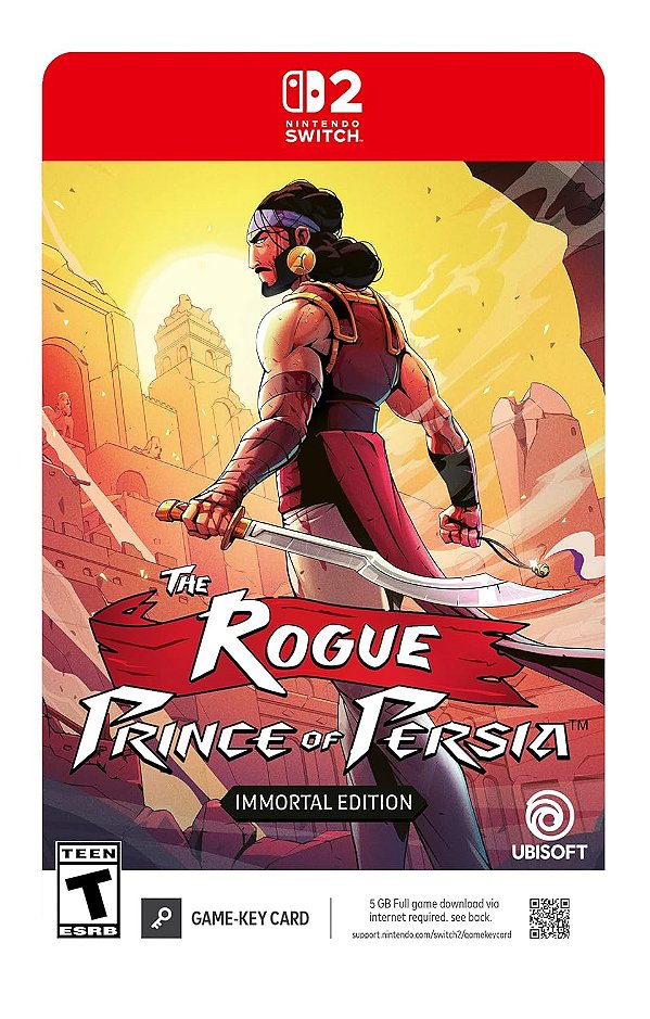 The Rogue Prince of Persia Immortal Edition Switch 2 - PRÉ-VENDA