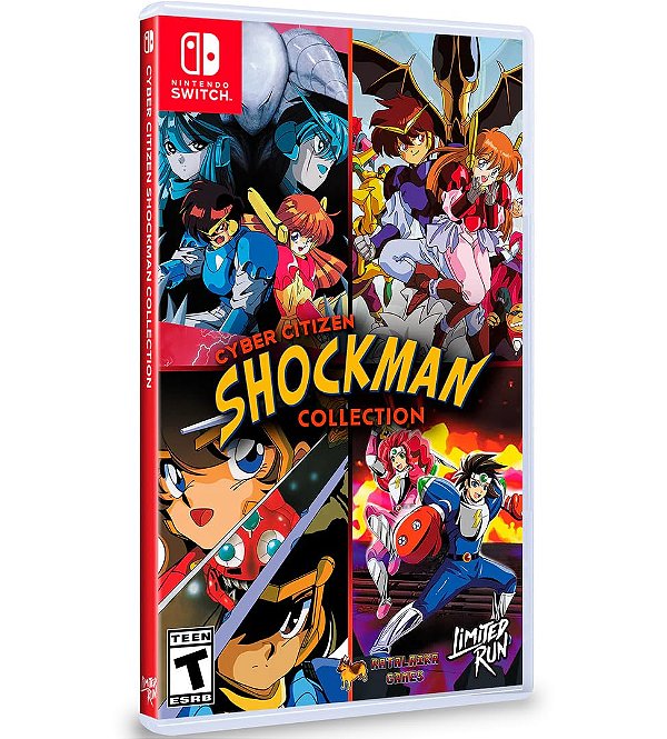 Cyber Citizen Shockman Collection Switch Midia Fisica