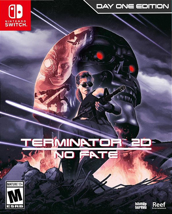 Terminator 2d No Fate Day One Edition Switch Midia Fisica