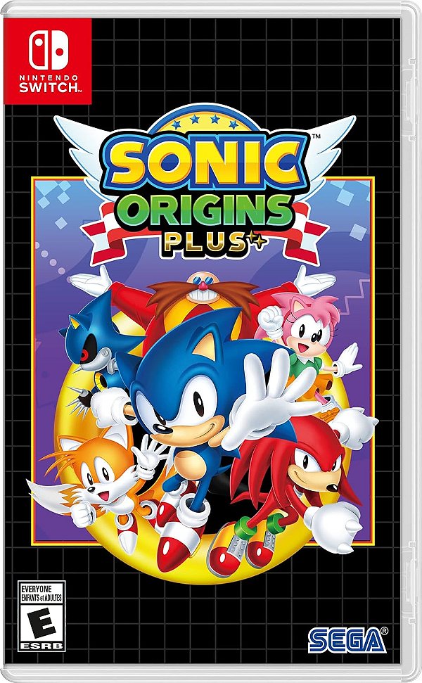 Sonic Origins Plus Switch Midia Fisica