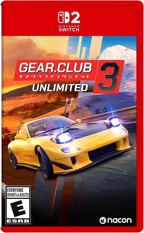 Gear Club Unlimited 3 Switch 2 Midia Fisica