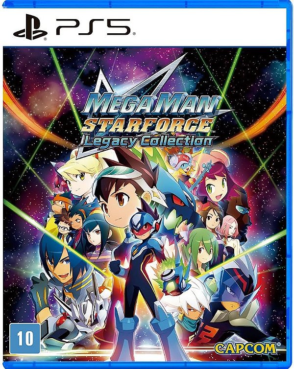Mega Man Star Force Legacy Collection PS5 BR Midia Fisica