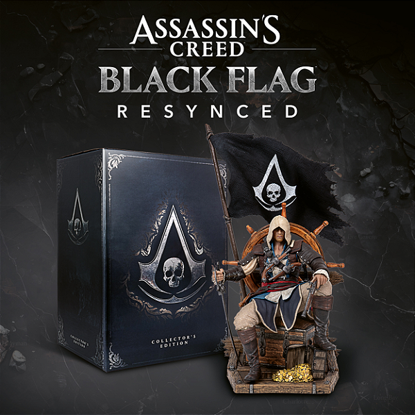 Assassins Creed Black Flag Resynced Collectors Edition PS5 Midia Fisica - PRÉ-VENDA
