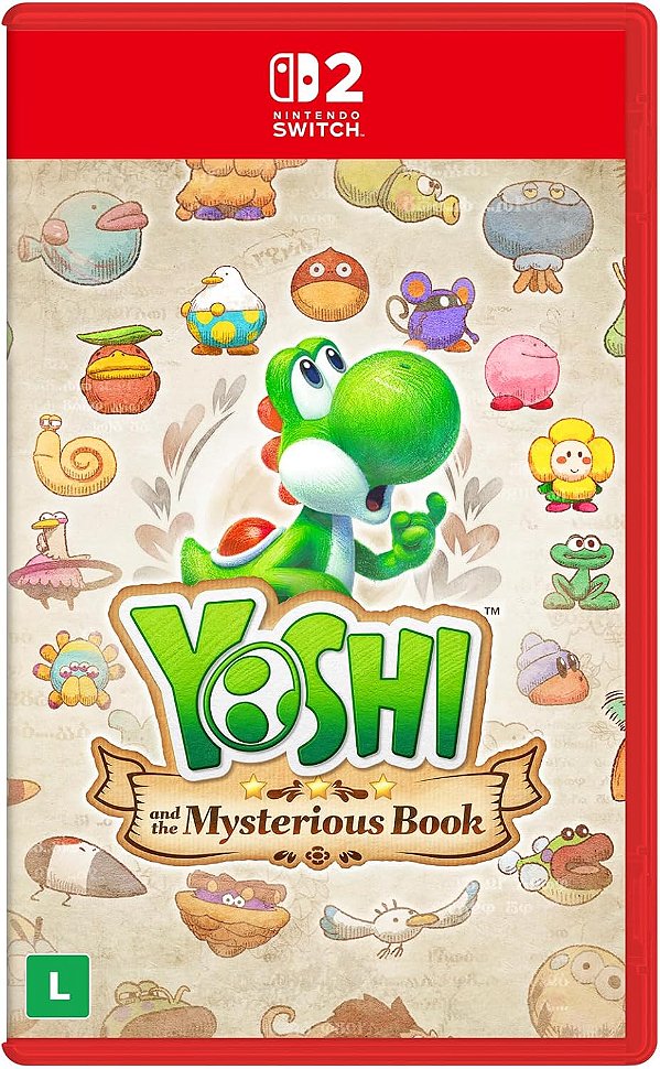Yoshi and the Mysterious Book Switch 2 BR Midia Fisica - PRE-VENDA